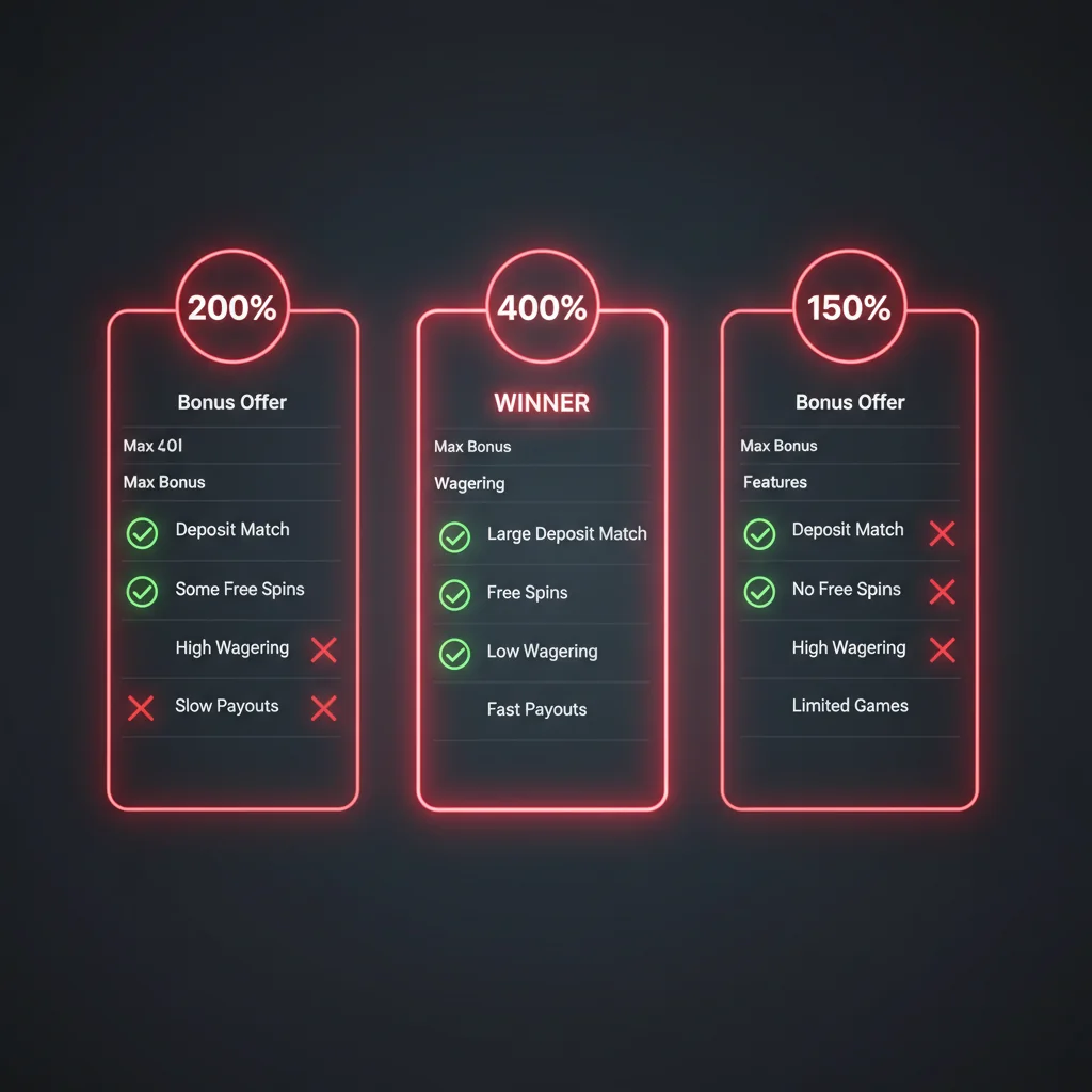 NV Casino bonus srovnání s konkurencí – tabulka uvítacích nabídek 2026