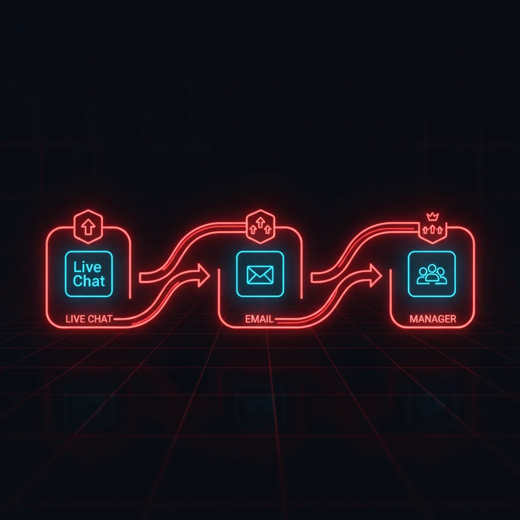 NV Casino zákaznická podpora – postup reklamace a eskalace