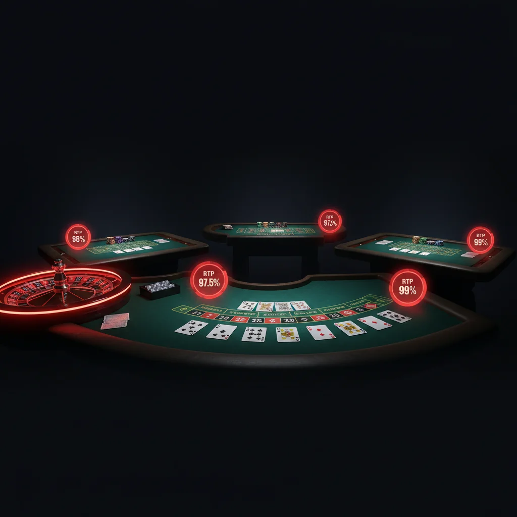NV Casino stolní hry – ruleta, blackjack, baccarat a poker přehled